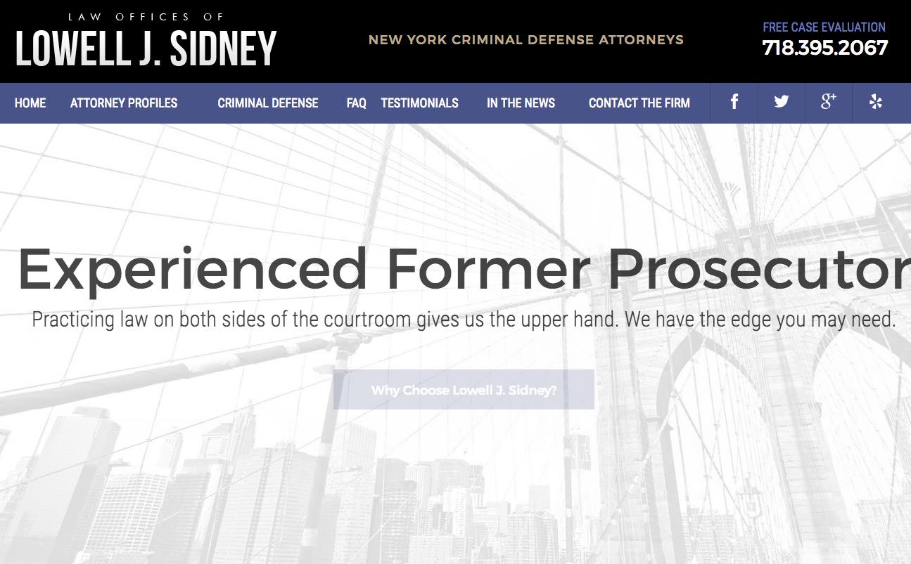 Lowell J. Sidney - Lawyer - NYC