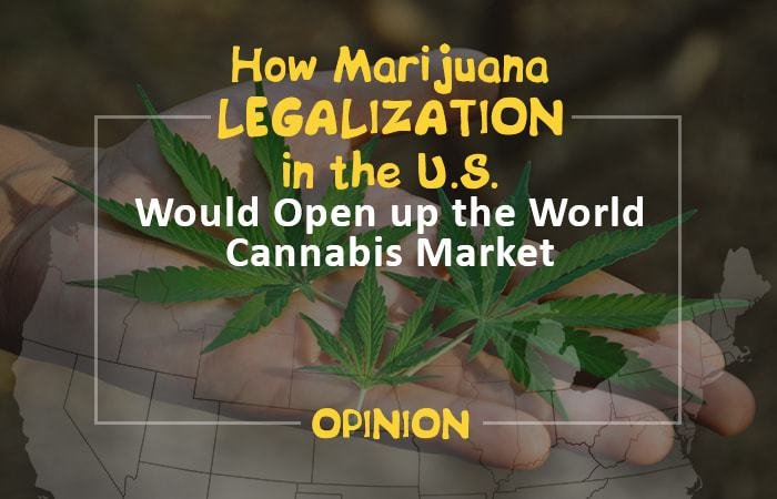 How Marijuana Legalization in the United States Would Open up the World Cannabis Market [Opinion]