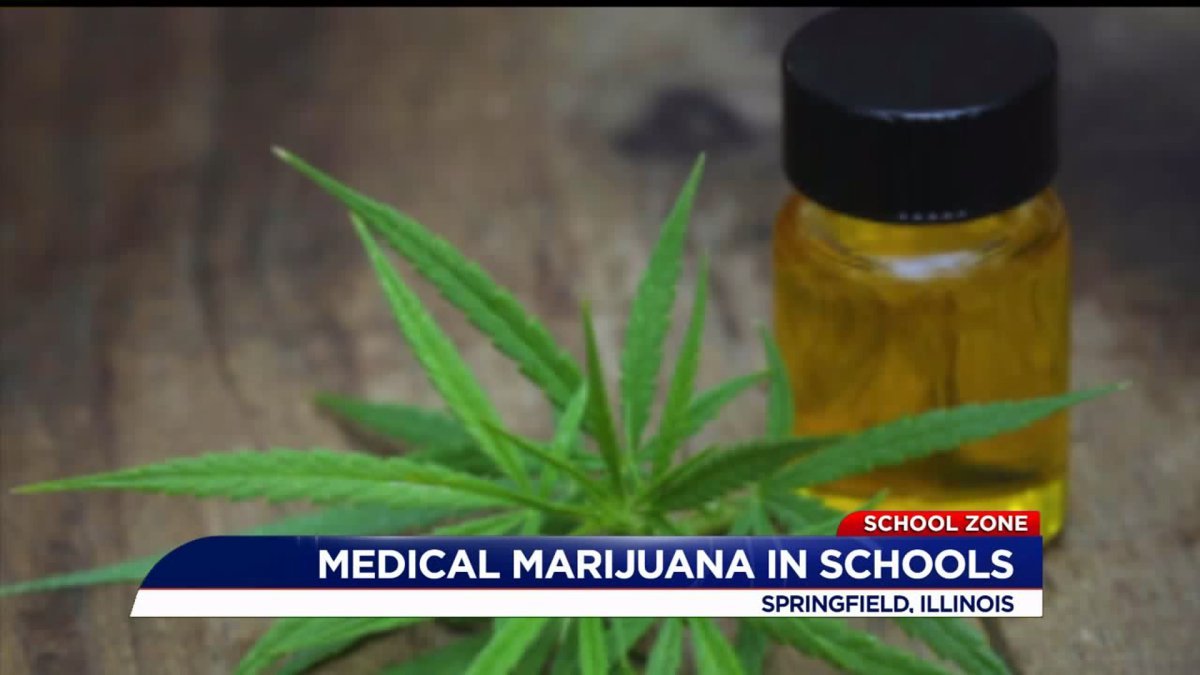 Illinois governor OKs allowing medical cannabis at schools