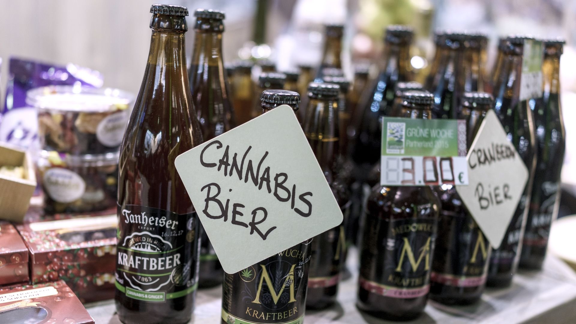 Alcohol companies are seeing green in weed