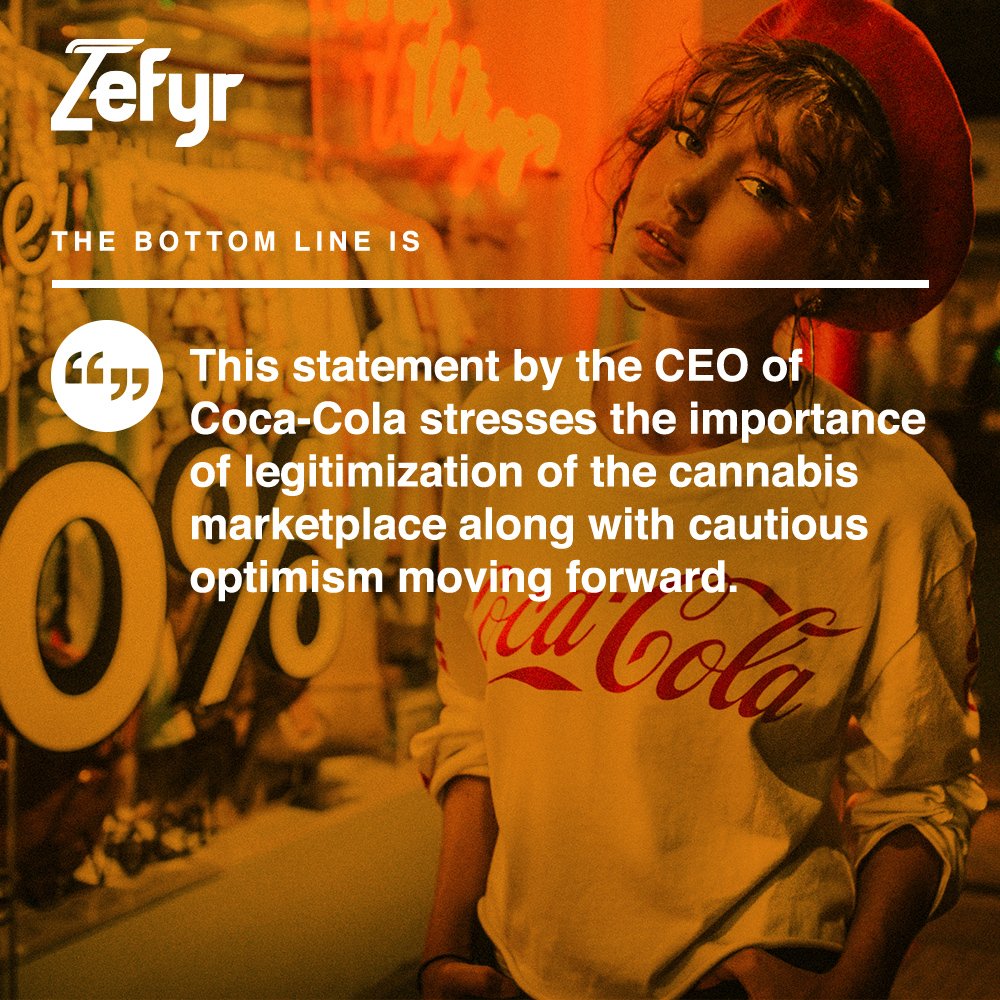 Coca-Cola CEO Says He Has No Plans to Enter the Cannabis Space
