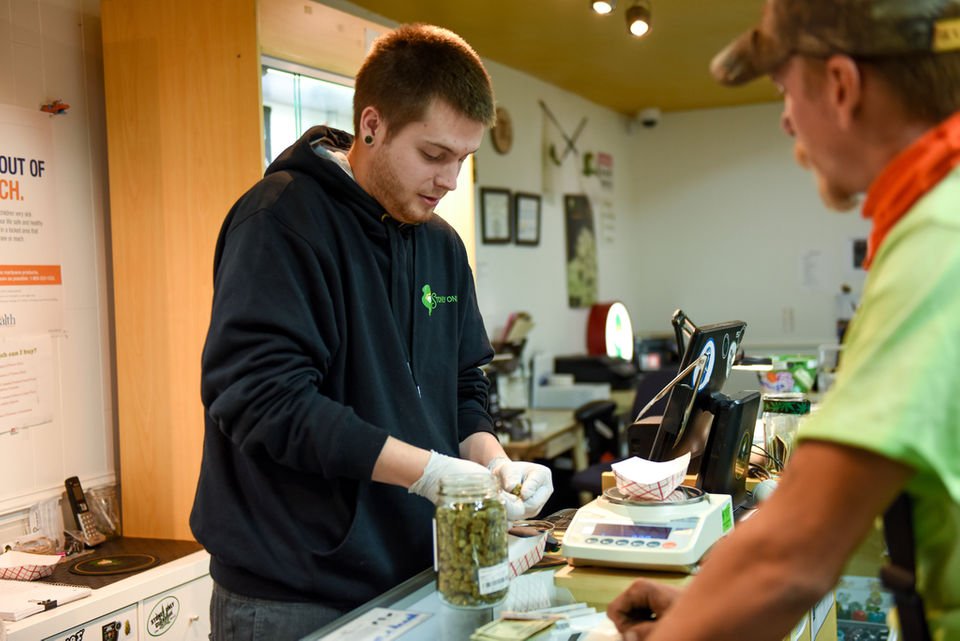 What happens in the workplace with legalized recreational marijuana?