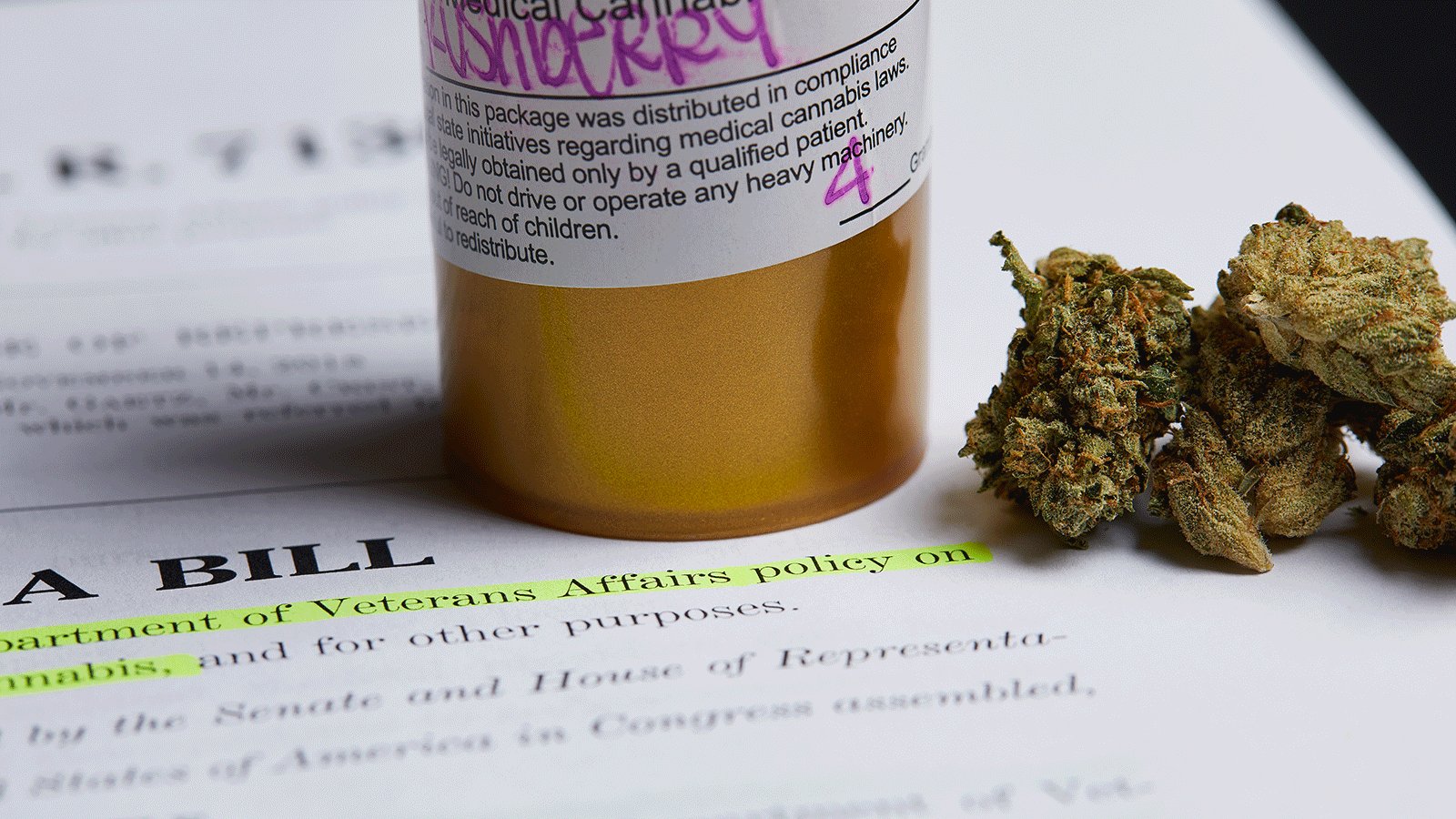 House Bill Would Direct Veterans Affairs to Research Medical Marijuana