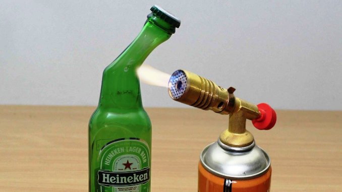 Our Tutorial – How To Make A Glass Bong From Liquor Bottle