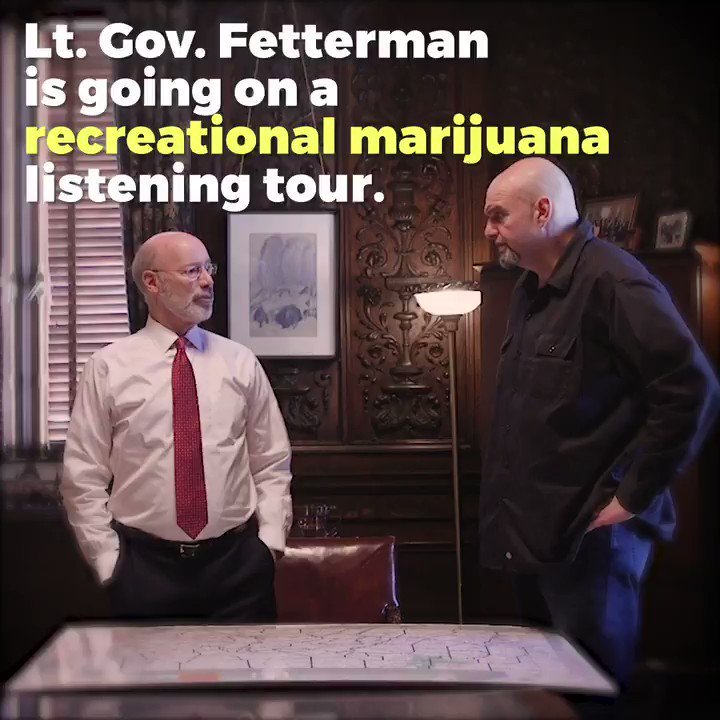 Pennsylvania Governor Announces Statewide Marijuana Legalization Listening Tour on Twitter