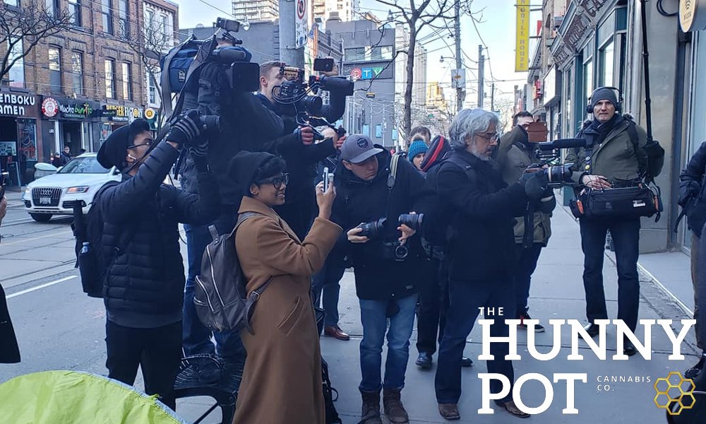 5th in line. My visit to The Hunny Pot Cannabis Store Review and Tour in Photos