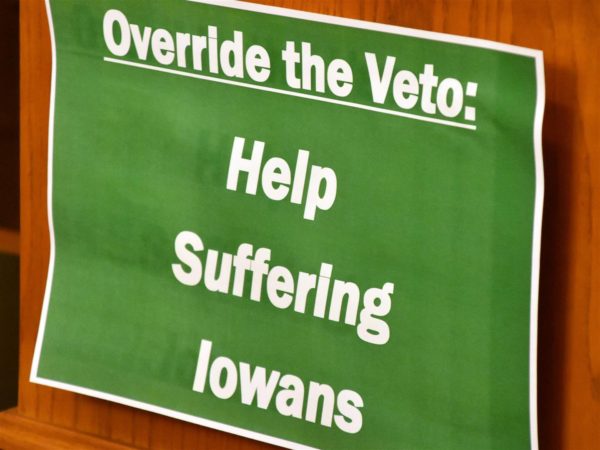 How to support the 2019 Iowa Medical Cannabis Veto Override