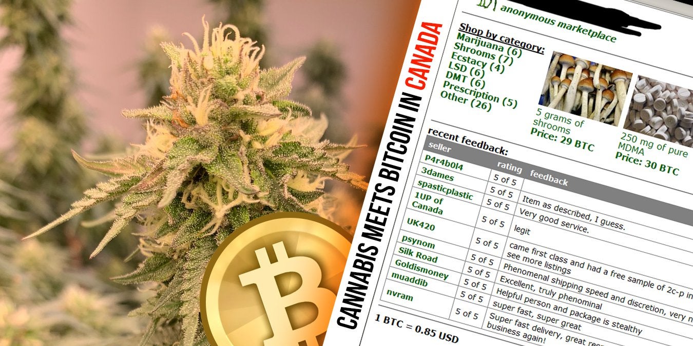 A history of how bitcoin met cannabis in the dark corners of Canada