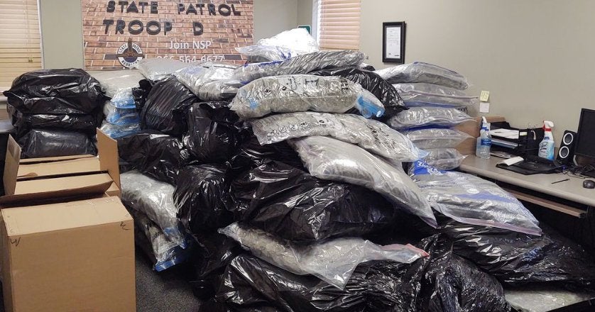 Troopers find nearly 2,300 lbs of marijuana during motorist assist
