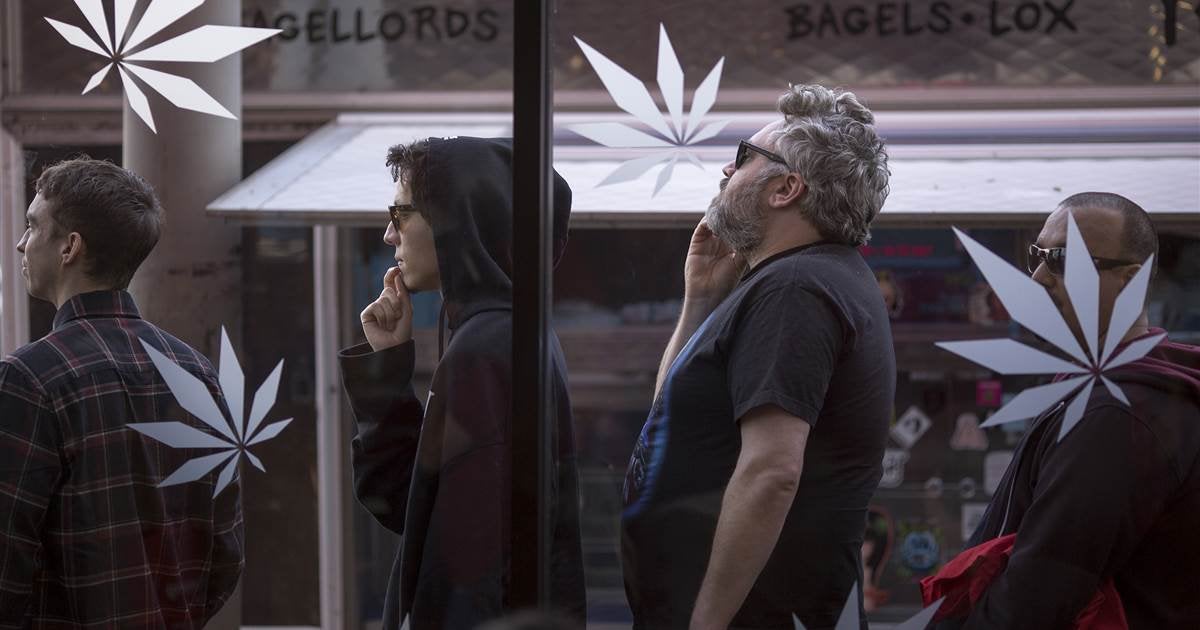 Reliving high times? Marijuana use on the rise in older men