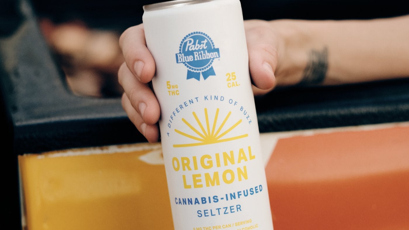 A PBR Seltzer Spiked With THC Hits Shelves, Aiming At The 'Canna-Curious'