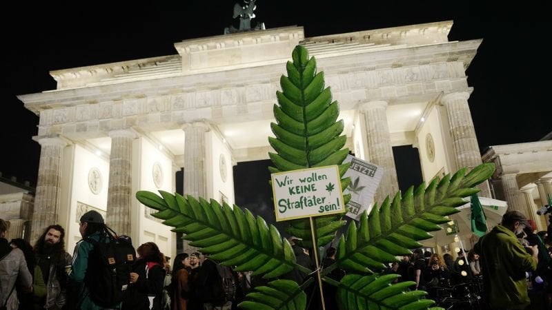 Germans celebrate as recreational cannabis use becomes legal | CNN